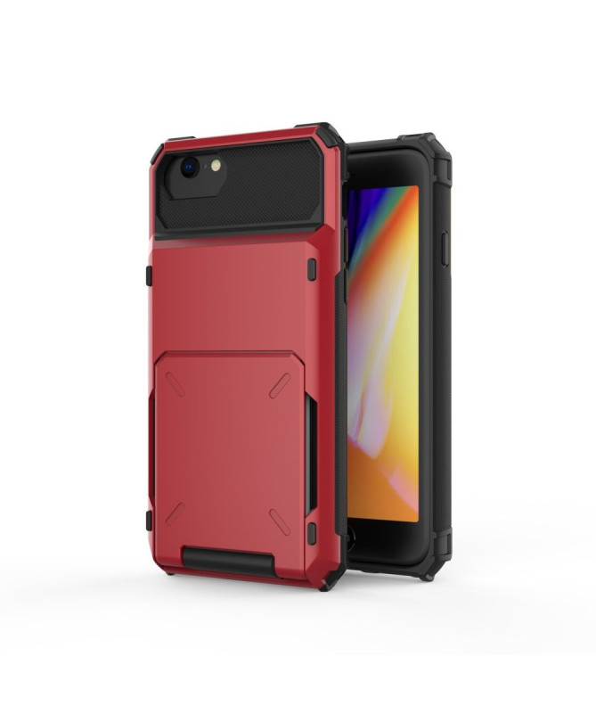 Coque iPhone SE 2022 / 2020 Protection Flip Porte Carte