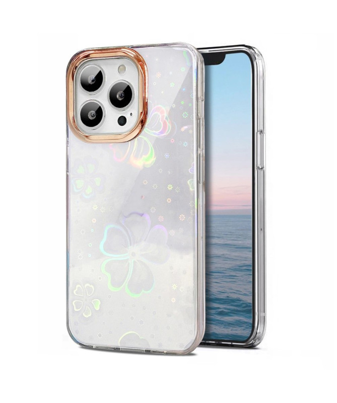 Coque iPhone 13 Pro Protection Fleurs