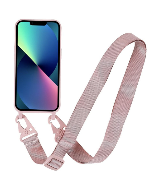 Coque iPhone 13 mini Protection avec Lanière