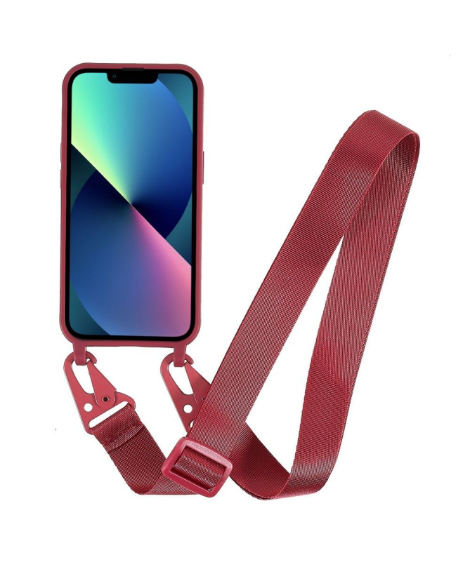 Coque iPhone 13 mini Protection avec Lanière