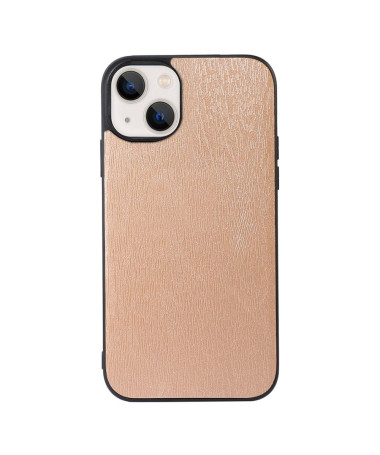 Coque iPhone 13 mini Simili Cuir Effet Écorce