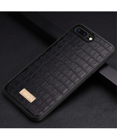 Coque iPhone 8 Plus / 7 Plus SULADA Croco Effet Cuir