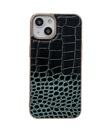 Coque iPhone 14 Plus Colette Cuir Effet Croco