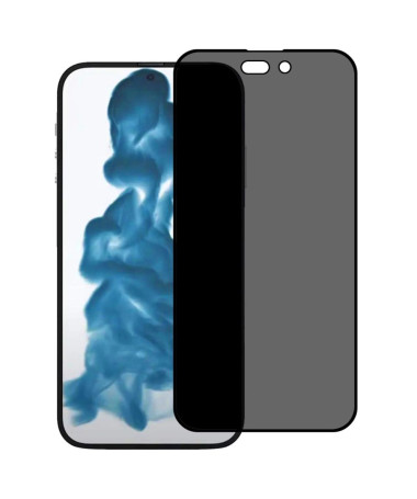 Protection d'écran iPhone 14 Pro Max verre trempé et filtre de confidentialité