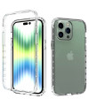 Coque iPhone 14 Pro Max transparent dégradé de couleur