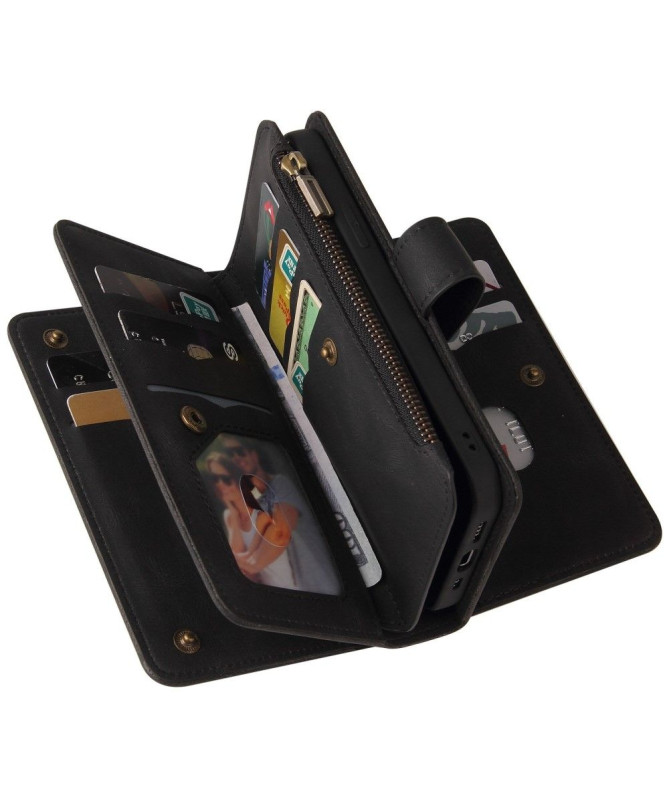 Housse portefeuille iPhone 14 Pro Max à lanière