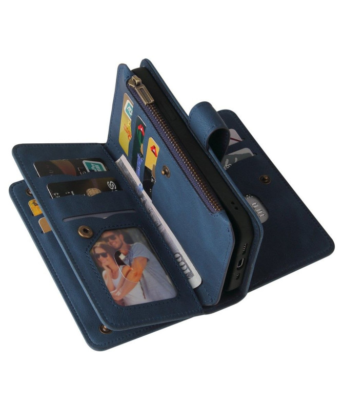 Housse portefeuille iPhone 14 Pro Max à lanière