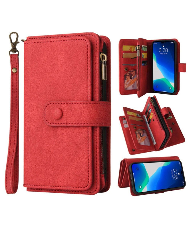 Housse portefeuille iPhone 14 Pro Max à lanière