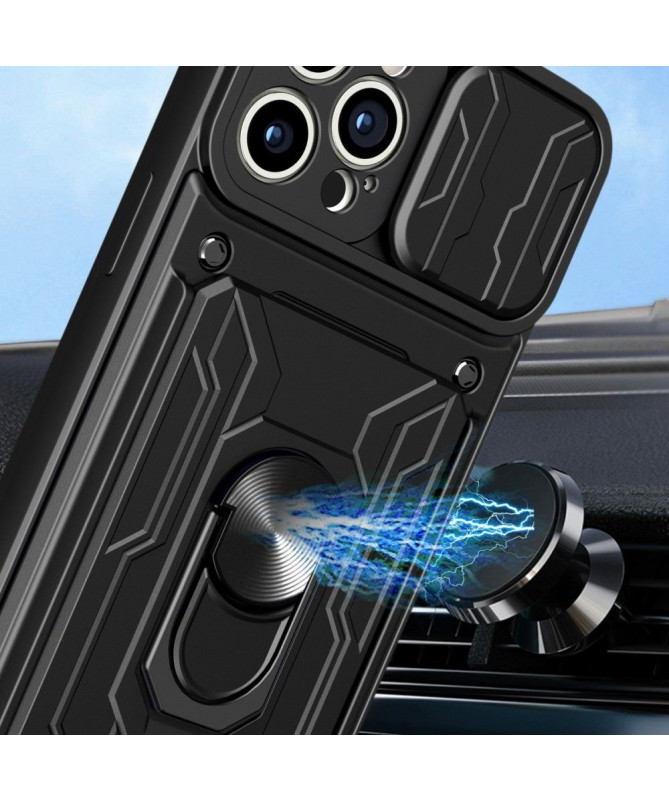 Coque iPhone 14 Pro Max Camera Slide Fonction Support