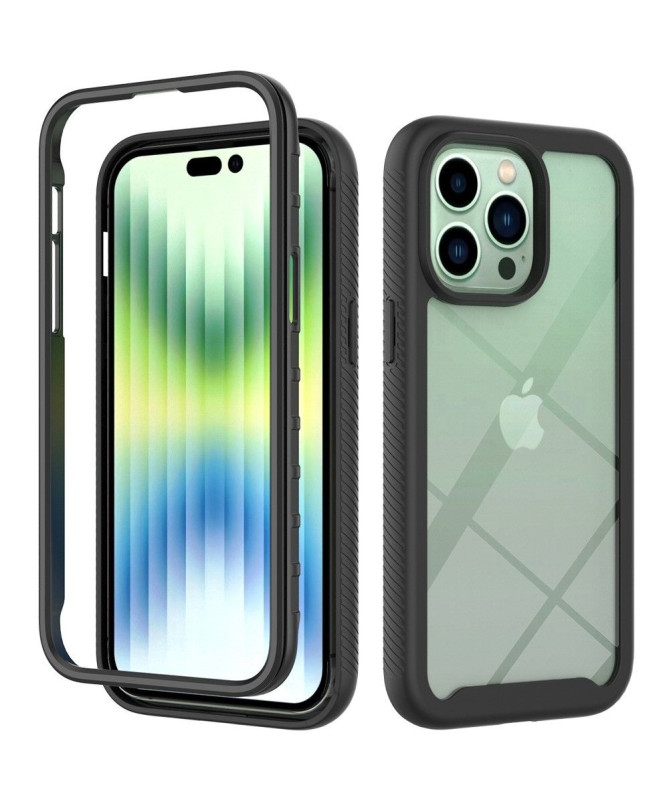 Coque iPhone 14 Pro Max Hybride Antichoc dos transparent