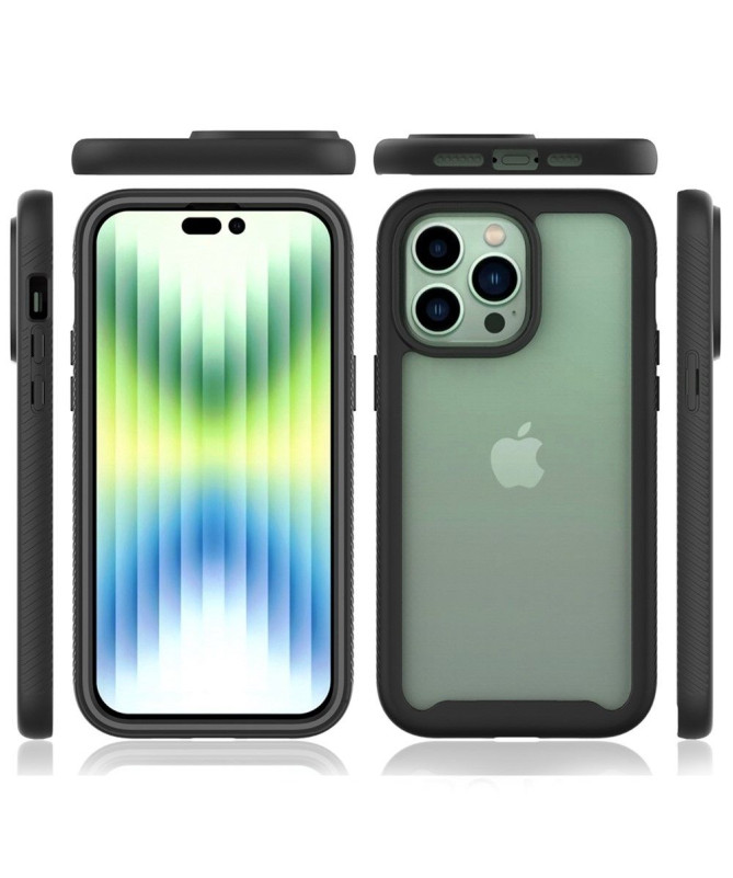 Coque iPhone 14 Pro Max Hybride Antichoc dos transparent