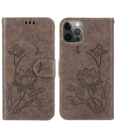 Housse iPhone 14 Pro Max Illustration fleurs de lotus