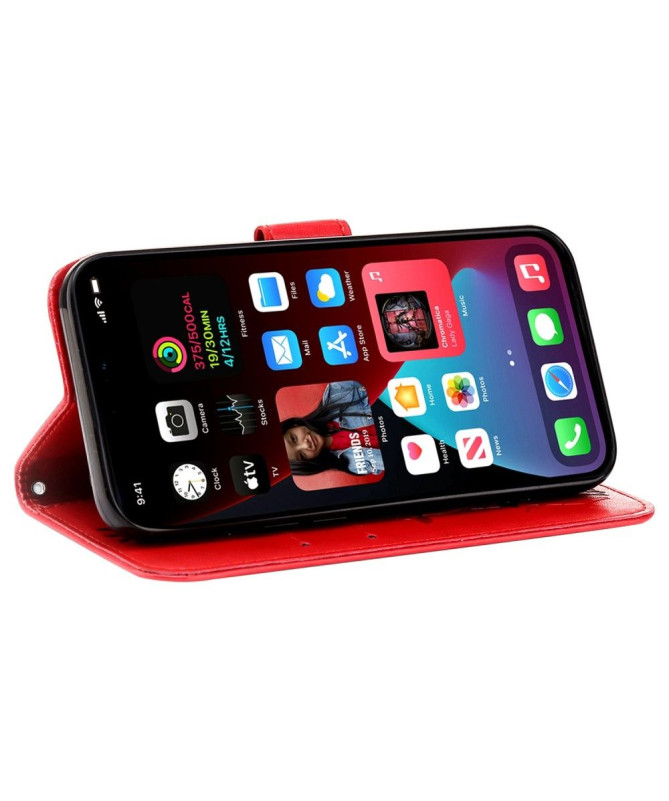 Housse iPhone 14 Pro Max Illustration fleurs de lotus