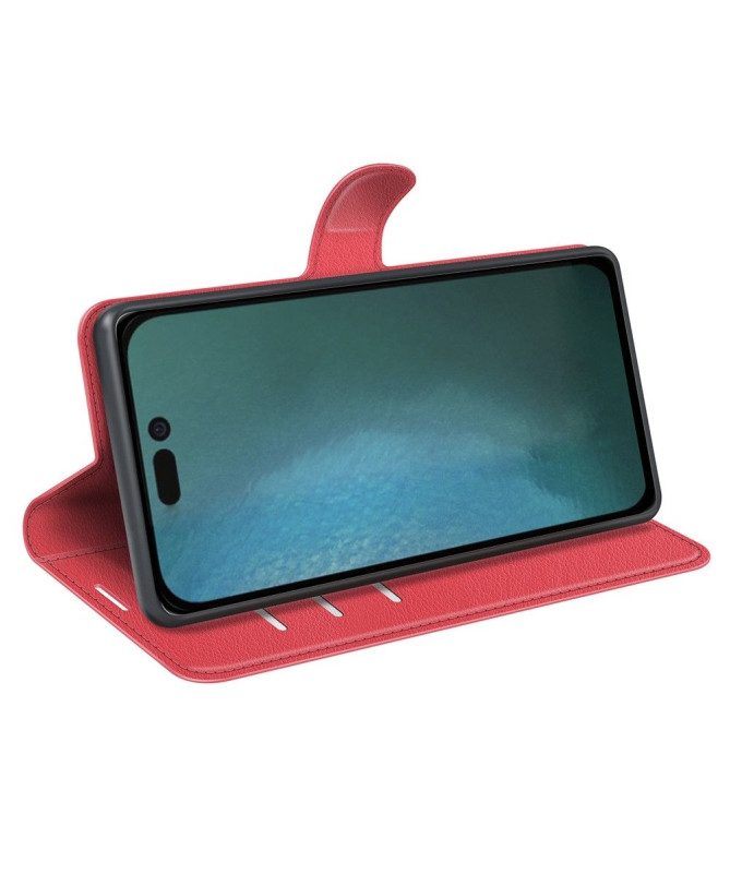 Housse iPhone 14 Pro Max Simili Cuir Style Portefeuille