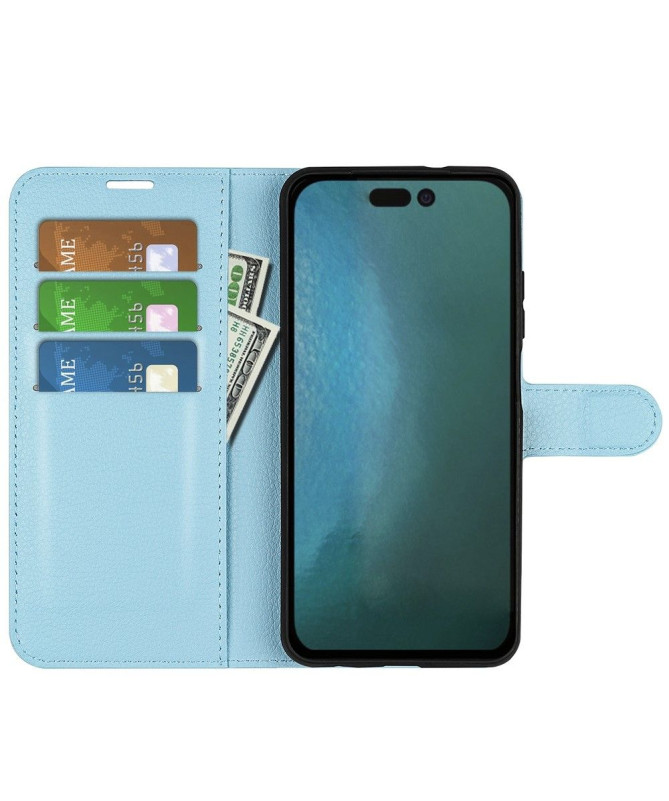 Housse iPhone 14 Pro Max Simili Cuir Style Portefeuille