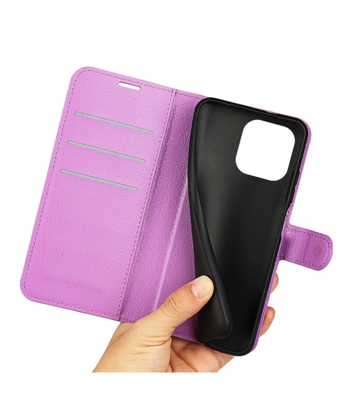 Housse iPhone 14 Pro Max Simili Cuir Style Portefeuille