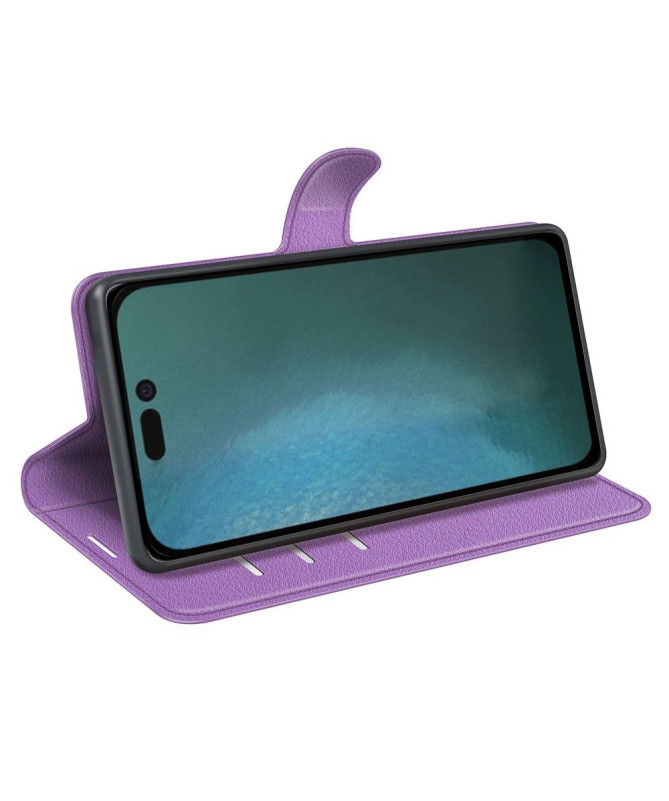 Housse iPhone 14 Pro Max Simili Cuir Style Portefeuille