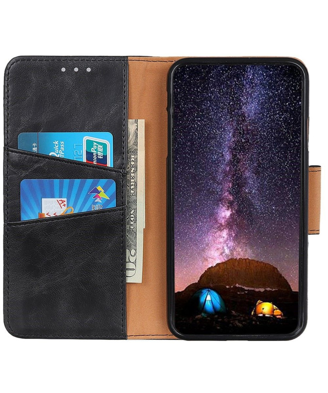 Étui iPhone 14 Pro Max Edouard simili cuir portefeuille