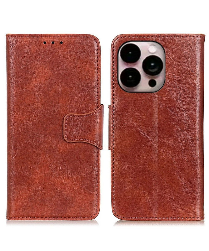 Étui iPhone 14 Pro Max Edouard simili cuir portefeuille