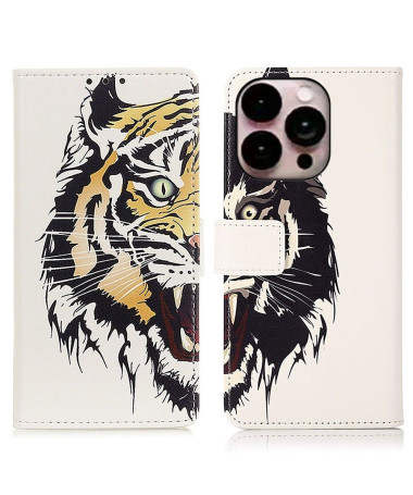 Housse iPhone 14 Pro Max Tigre féroce