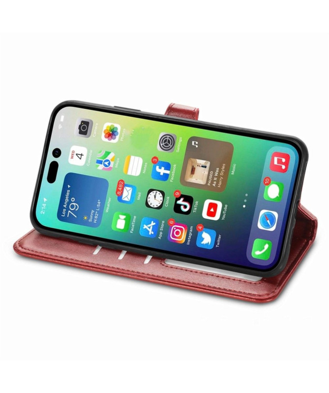 Housse iPhone 14 Pro Indila Simili Cuir Porte Cartes