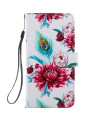 Housse iPhone 14 Pro Paon fleur