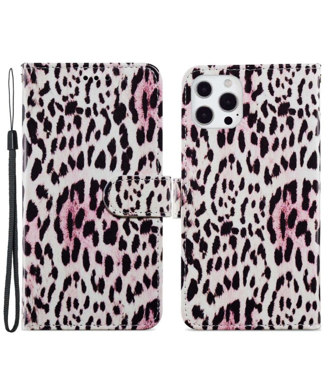 Housse iPhone 14 Pro Motif Leopard