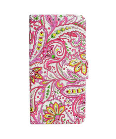 Housse iPhone 14 Pro paisley fleur