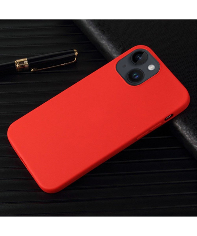 Coque iPhone 14 silicone mat