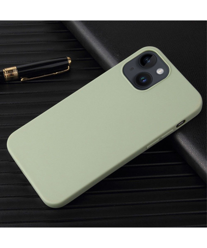 Coque iPhone 14 silicone mat