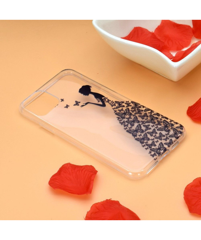 Coque iPhone 14 transparente fairy