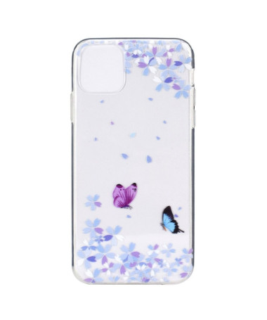 Coque iPhone 14 Papillons Florets