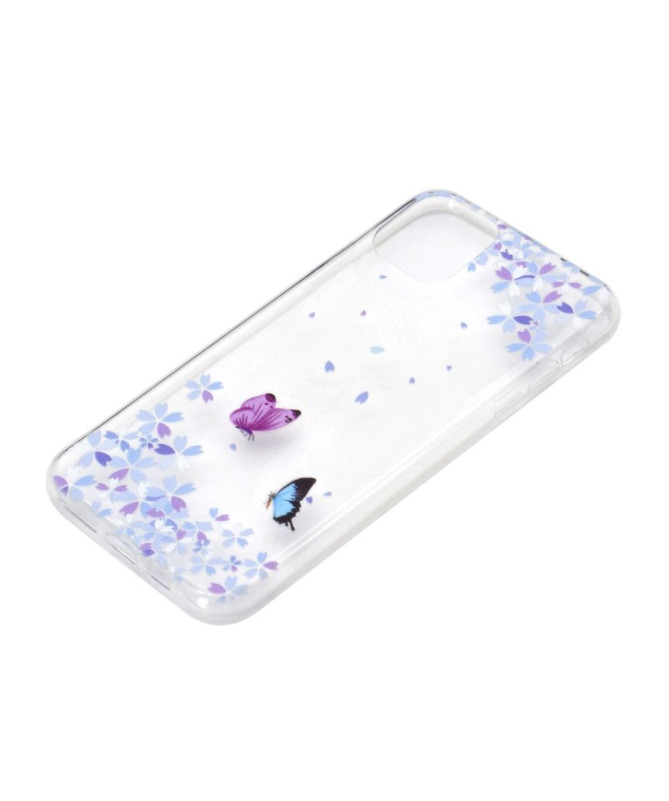 Coque iPhone 14 Papillons Florets