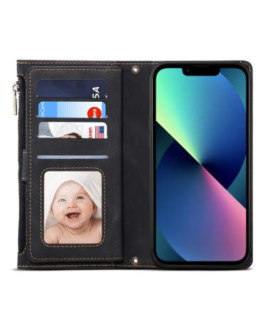 Housse iPhone 14 Plus Portefeuille Irène