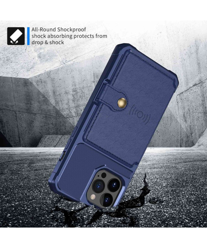 Coque iPhone 14 Pro Max ZM03 Porte-cartes