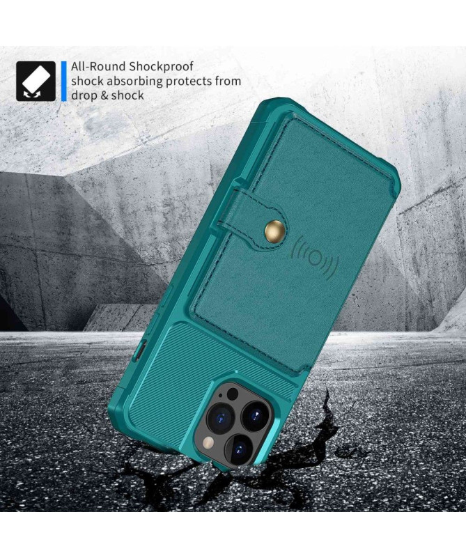 Coque iPhone 14 Pro Max ZM03 Porte-cartes