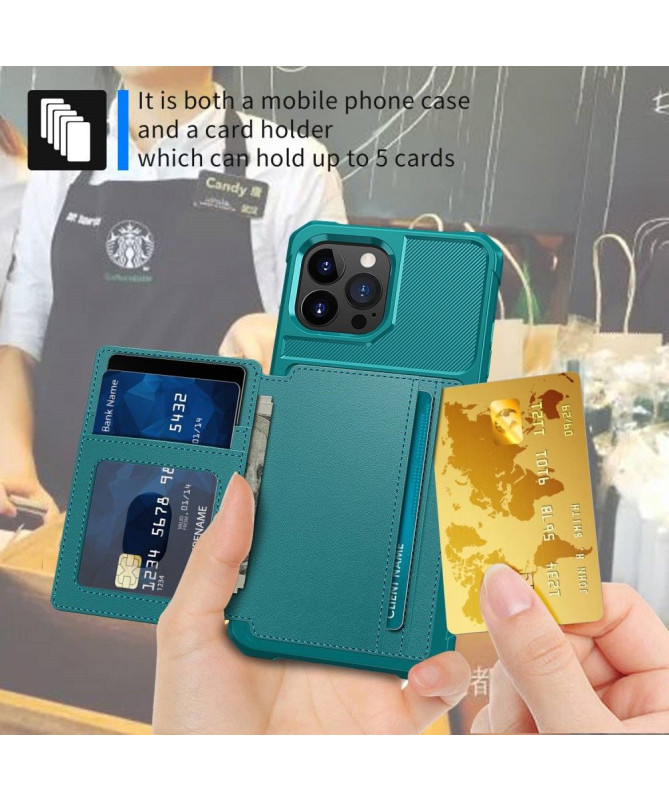 Coque iPhone 14 Pro Max ZM03 Porte-cartes