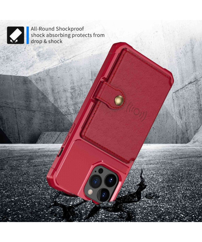 Coque iPhone 14 Pro Max ZM03 Porte-cartes