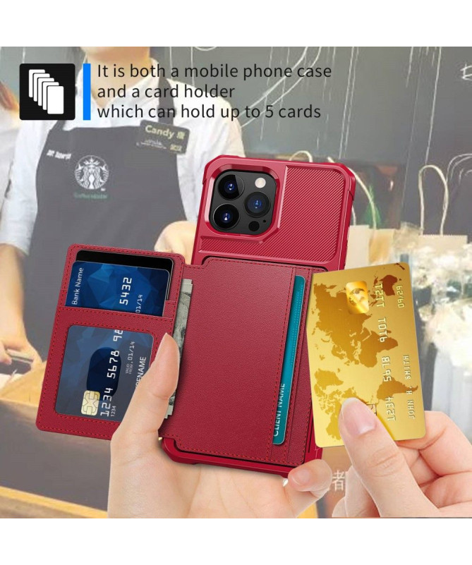 Coque iPhone 14 Pro Max ZM03 Porte-cartes