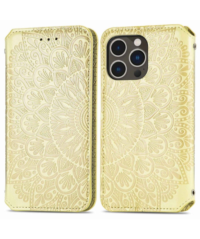 Housse iPhone 14 Pro Max Chic Mandala