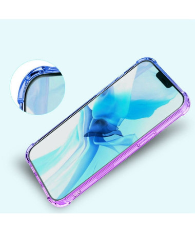 Coque iPhone 14 Pro Max Transparente Bicolore