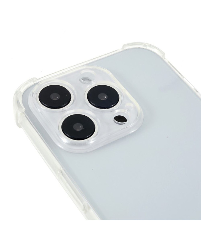 Coque iPhone 14 Pro Max avec cordon bandoulière transparent