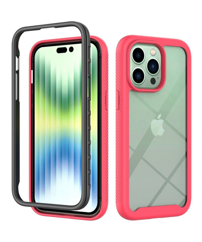 Coque iPhone 14 Pro Hybride Antichoc dos transparent