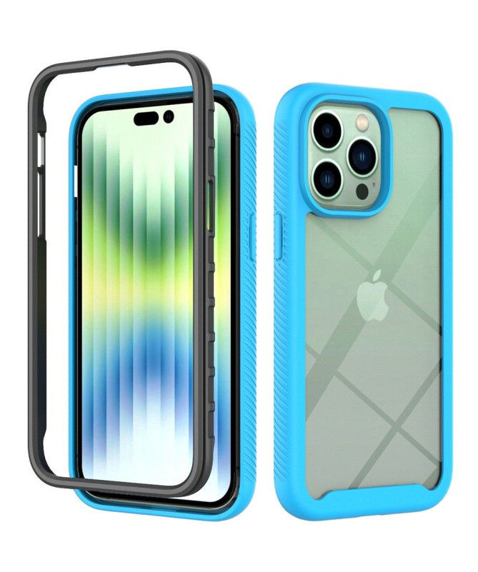 Coque iPhone 14 Pro Hybride Antichoc dos transparent