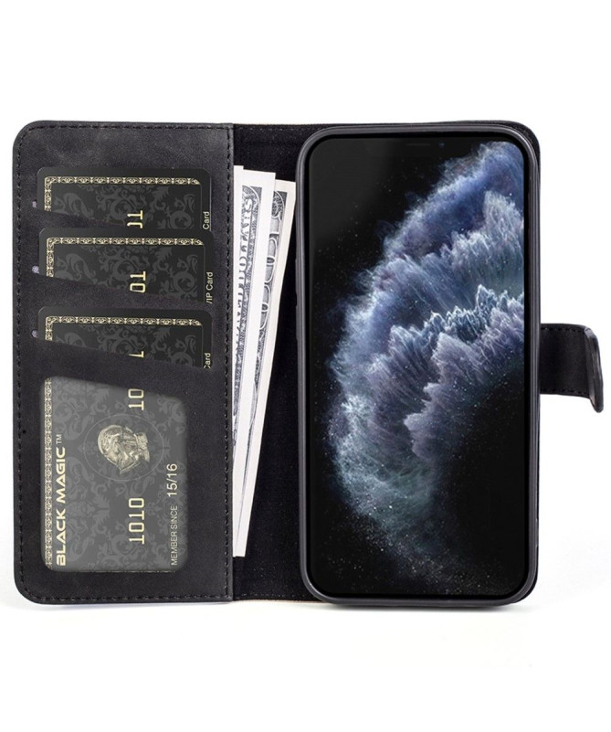 Housse iPhone 11 Pro Max Stand Folio Bicolore
