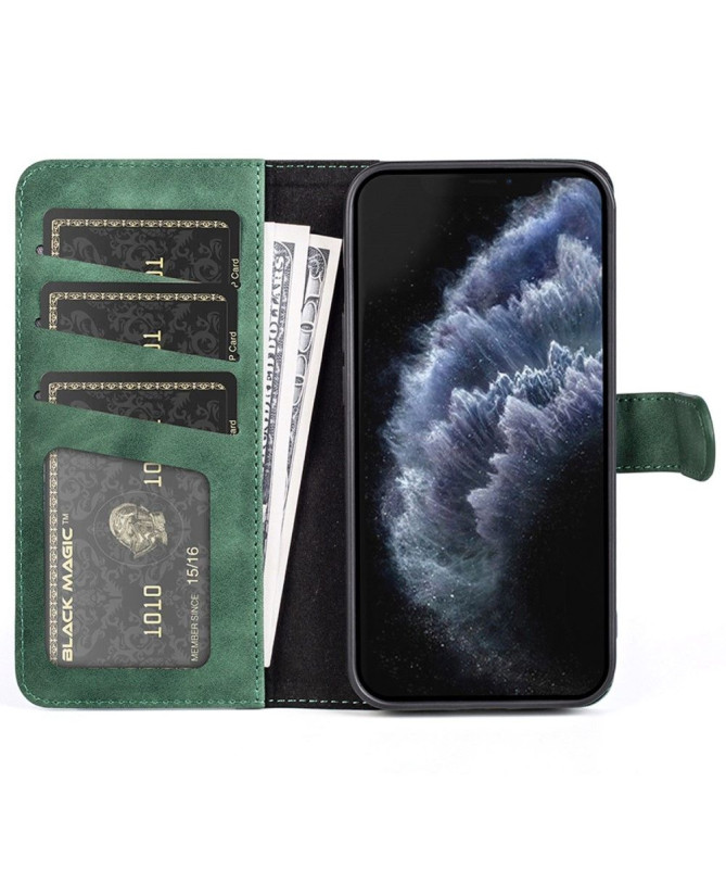 Housse iPhone 11 Pro Max Stand Folio Bicolore