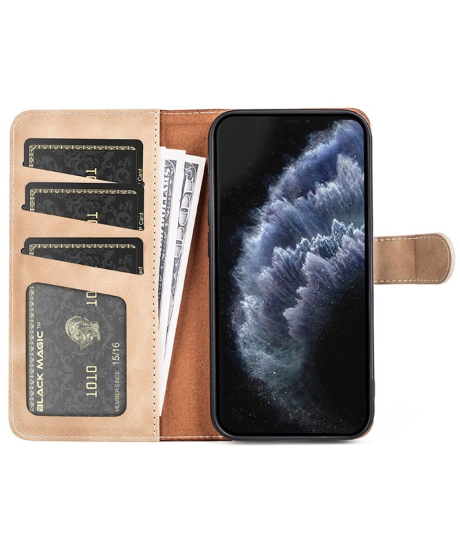 Housse iPhone 11 Pro Max Stand Folio Bicolore