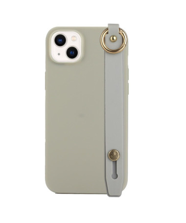 Coque iPhone 14 Strap en silicone