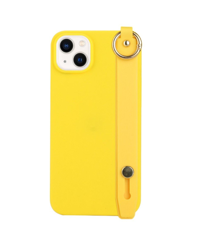 Coque iPhone 14 Strap en silicone