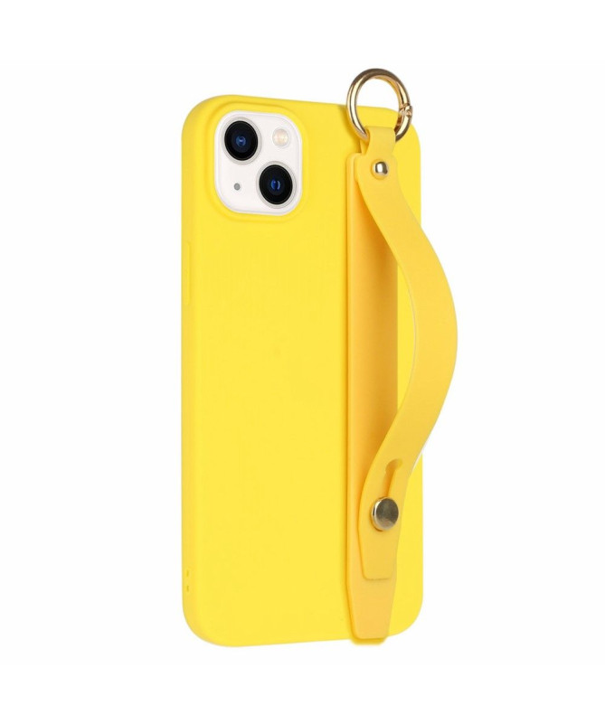 Coque iPhone 14 Strap en silicone